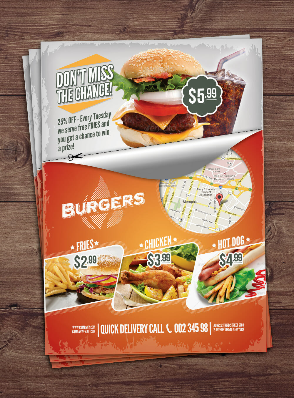 Download Fast Food Template Mockup - Awesome Mockups