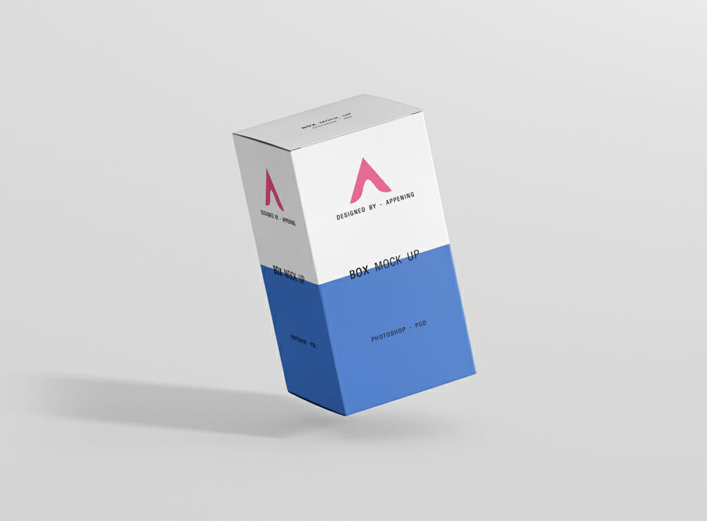 Download Rectangle Box Mockup Psd - Free Download Mockup